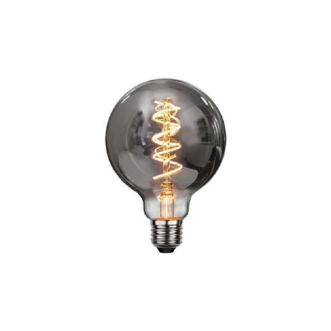 Hovedbilde MS Globe 125mm 3step e27 6w LED Smoke 