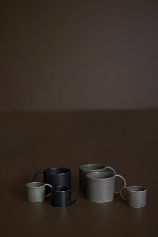 Mug large soft brown
