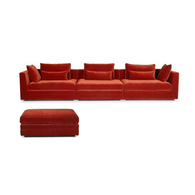 Hovedbilde Lounge modulsofa stor m/pall