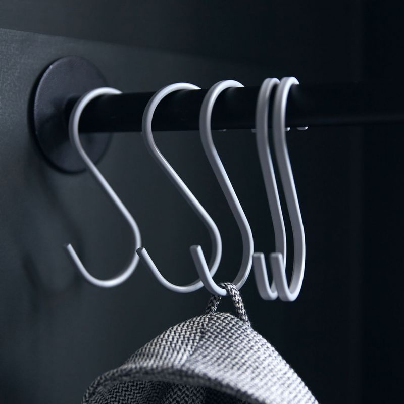 Hook snap silver large