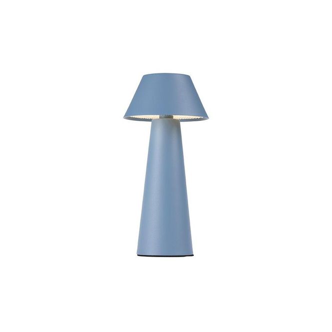 Hovedbilde Max bordlampe oppladbar BLÅ