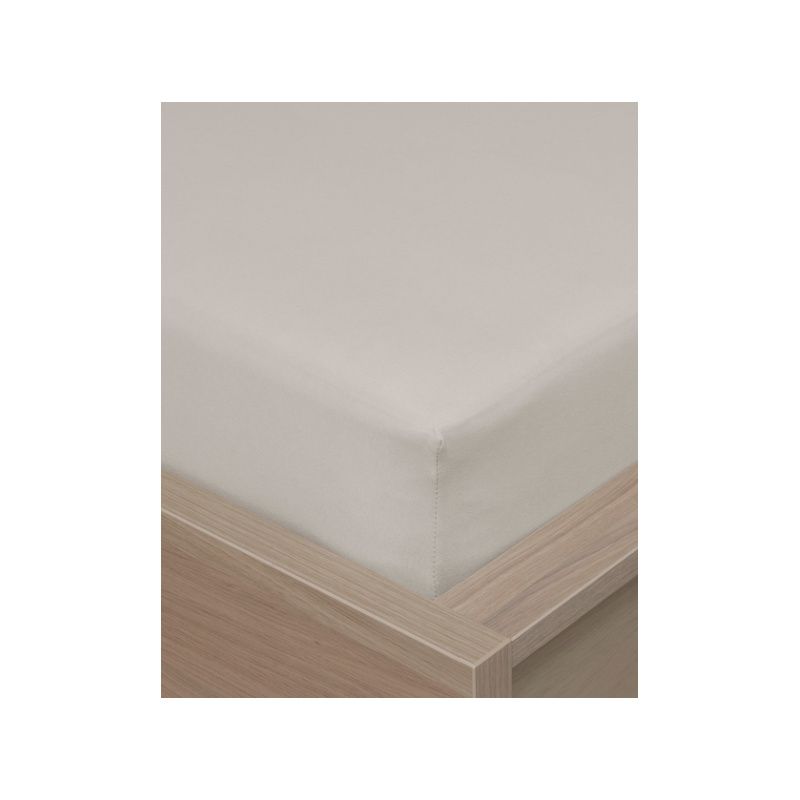 Høie Formsydd Jersey Laken Lys Beige