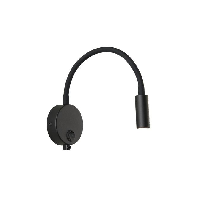 Hovedbilde Isa vegglampe sort