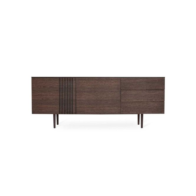 Hovedbilde Joy Sideboard 2 Dører 3 Skuffer Røykoljet Eik