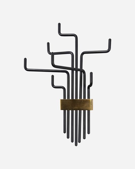 Hovedbilde Pipes knagg sort